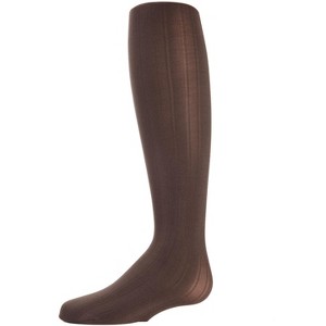 Memoi Girls Essentials Vertical Stripe Tights - 1 of 2