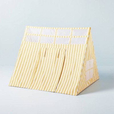 Kids' Stargazing Play Tent - Gold/Cream Stripes - Hearth & Hand™ with Magnolia