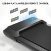 DeerRun Black Walking Pad 15.55*39.37 inches Running Area 2.5HP Under desk Exercise Treadmill for home - 4 of 4