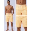 INSPIRE CHIC Men's Casual Summer Holiday Drawstring Waist Beach Striped Swimwear Shorts - 4 of 4