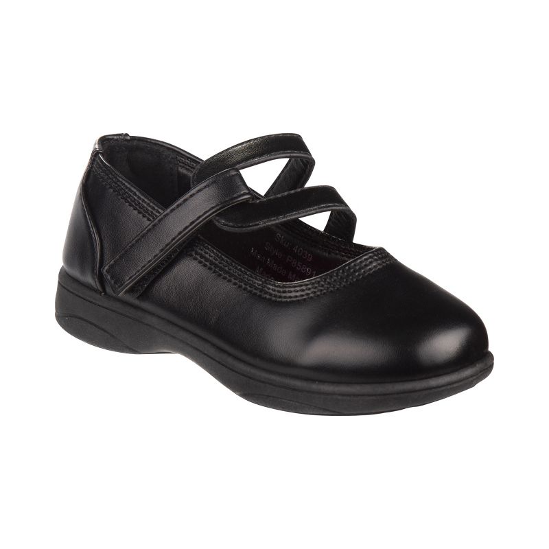 Petalia Girls' Double Strap Tween School Shoes, 1 of 7