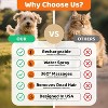 BABYYER Cat Steam Brush，3 In 1 combs for indoor cats，pet steam brush for shedding,Dog shedding for Long and Short Hair Dogs and Cats Pet Grooming - 4 of 4