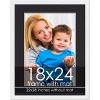 PosterPalooza | White Frame with Black Photo Mat, UV Acrylic Front, Foam Board Backing, 60 Sizes Available - 2 of 4