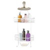 Cameo Hanging Shower Caddy, No Blocking to Shower Head, Rustproof, Shower Organizer with Hooks, Soap Holder - 2 of 4