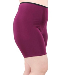 Women's Ultra High Waist Anti Chafing Shortlette Slipshort 6" - Undersummers - 1 of 4