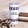 Pavilion Gift Company - Well-Read - 20 oz Travel Tumbler - Portable Drinkware - 2 of 4