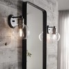 Progress Lighting Hansford 1-Light Bath & Vanity Fixture, Antique Bronze, Clear Spherical Shade - 4 of 4