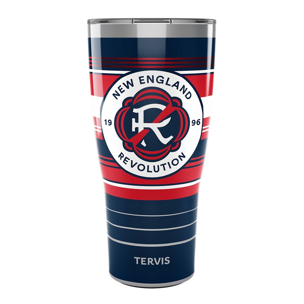 Photos - Glass MLS New England Revolution 30oz Hype Stripe Stainless Steel Tumbler 