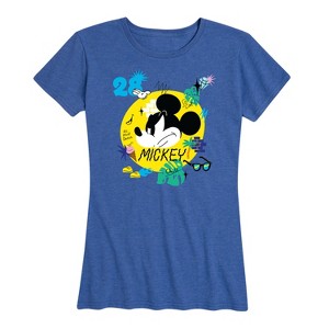 Women's - Disney - Mickey So Cool Short Sleeve Graphic T-Shirt - 1 of 4