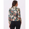INSPIRE CHIC Women's Notched Lapel Open Front Business Casual Blazer - 4 of 4