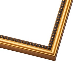 PosterPalooza | Classic Modern Gold Picture Frame - UV Acrylic, Backing Board, Hanging Hardware Included - 1 of 4