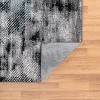 World Rug Gallery Contemporary Distressed Geometric Area Rug - 3 of 4