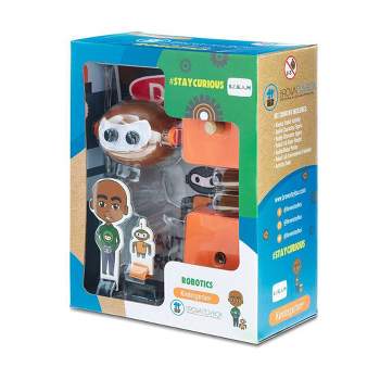 Brown Toy Box Justin Robotics STEAM Kit