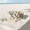 Marta Barragan Camarasa Botanical Brushstrokes Folding Stool - Deny Designs - 3 of 3
