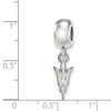 Black Bow Jewelry Sterling Silver Arizona State Sun Devils NCAA Bead Charm - 3 of 4