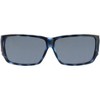 Jonathan Paul Orion Large Designer Fitovers Sunglasses in Blue-Demi Tortoise/Polarized Polarvue Gray - Frame(Width:140mm/Height:43mm) - 2 of 3