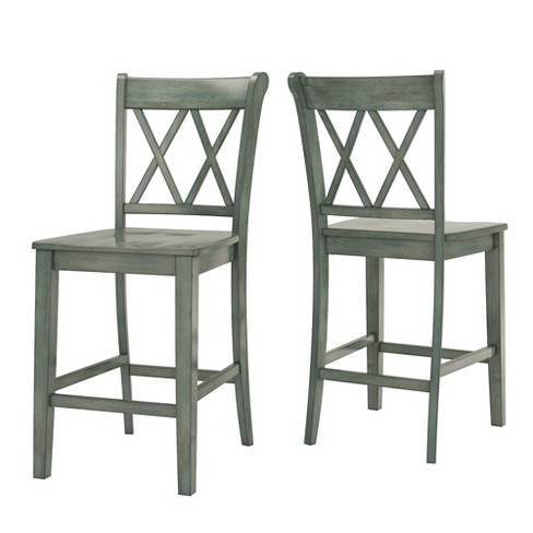 Double x best sale back bar stool