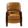 Alexandra Genuine Leather Manual Recliner | ARTFUL LIVING DESIGN - 3 of 4