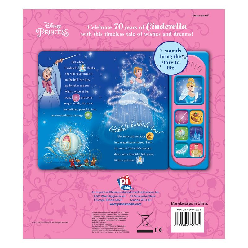 Disney Princess: Cinderella a Timeless Tale Sound Book - (Mixed Media Product), 4 of 5