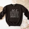 Simply Sage Market Women's Graphic Sweatshirt Let It Snow Somewhere Block - 2 of 2