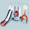 7 In 1Toddler Slide and Swing Set, Indoor and Outdoor Kid Slide for Toddlers Age 1-3, Large Playground With Slide - 2 of 4