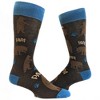 Crazy Dog Mama and Papa Bear Sock Set Funny Mens and Womens Sock Combo for Parents - 3 of 4
