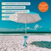Anchor Works: Classic Beach Umbrella & AnchorONE Kit – Sky Blue - 7.5ft - 4 of 4