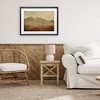Stupell Industries Hazy Desert Mountain Framed Print Under Glass Art, Black, 23" x 17" - 3 of 4
