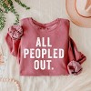 Simply Sage Market All Peopled Out Lightweight Garment Dyed Sweatshirt - 3 of 4