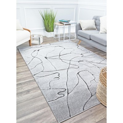 Cadence Contemporary Marble Cream Area Rug