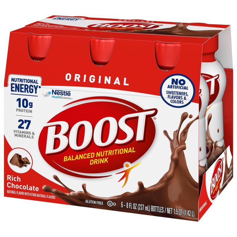 Boost Original Nutritional Shake - Chocolate - 6pk, 4 of 7