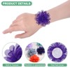 Unique Bargains Mesh Fabric Full Chiffon Flowers for DIY 12 Pcs - 2 of 4