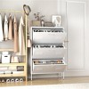 SKRAN Shoe Storage Cabinet with 3 Flip Drawers, Freestanding Shoe Cabinet Organizer with Metal Frame for Entryway, Hallway, Foyer - 2 of 4