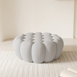 WJSHome Bubble Couch Ottoman,42.52'' Oversized Bubble Sofa Chair, 3D Honeycomb Modern Curved Couches for Living Room, Office, Apartment - 1 of 4