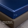 ChicFurnit Full King Queen Twin Size Satin Bed Sheets Silky Smooth Fabric 360 Secure Fit for Living Room - 4 of 4