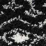 black and white