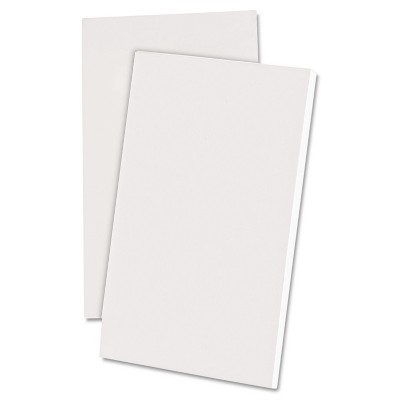 Ampad Scratch Pad Notebook Unruled 3 x 5 White 100 Sheets Dozen 21730