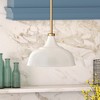 Hudson and Canal 10.75" Wide Pendant with Metal Shade - 2 of 4