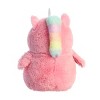 Aurora Small Unicorn PomPom Penguin Playful Stuffed Animal Pink 7" - 4 of 4