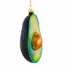 Cody Foster 4.25 In Avocado Fruit Nutty Flavor Dip Tree Ornaments - 4 of 4
