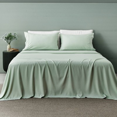 Viscose from Bamboo Blend Solid Sheet Set - Isla Jade