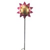 Home & Garden 55.0" Purple Mosaic Flower Stake Landscape Decor Regal Art & Gift  -  Decorative Garden Stakes - 2 of 3
