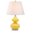 Eva Double Gourd Table Lamp - 24 Inch Height - LIT4086 - Safavieh - 2 of 2