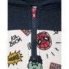 Marvel Fleece Half Zip Hoodie - 2 of 4