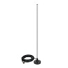 Tram® 150 MHz to 155 MHz VHF Pre-Tuned Magnet Antenna, 19-1/4-In. Tall with 12-Ft. RG58 Cable and PL-259 Connector in Black - 2 of 4