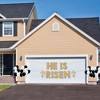 Big Dot of Happiness Religious Easter - Christian Holiday Party Decorations - He Is Risen - Outdoor Letter Banner - 2 of 4