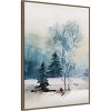 Amanti Art Dusty Blue II by Isabelle Z Canvas Wall Art Print Framed - 2 of 4
