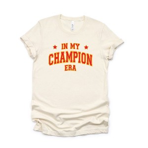 Simply Sage Market Women's Red In My Champion Era Short Sleeve Graphic Tee - 1 of 2