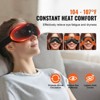 Heated Eye Massager with 5 Modes, Bluetooth Music & 180° Foldable Design for Relaxation and Eye Comfort - 4 of 4