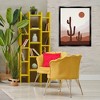 Stupell Industries Sun Over Desert Life Black Framed Floater Canvas Wall Art - 2 of 4